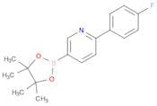2-(4-Fluorophenyl)-5-(4,4,5,5-tetramethyl-1,3,2-dioxaborolan-2-yl)pyridine