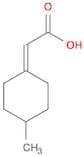 2-(4-Methylcyclohexylidene)acetic acid