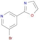 2-(5-Bromopyridin-3-yl)oxazole