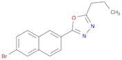 2-(6-Bromonaphthalen-2-yl)-5-propyl-1,3,4-oxadiazole
