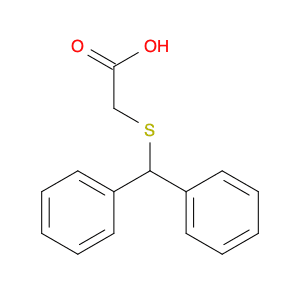 2-(Benzhydrylthio)acetic acid