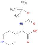 tert-Butoxycarbonylamino-piperidin-4-yl-acetic acid