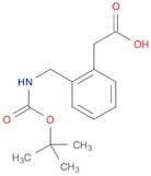 2-(2-(((tert-butoxycarbonyl)amino)methyl)phenyl)acetic acid