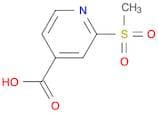 2-(Methylsulfonyl)-4-pyridinecarboxylic Acid