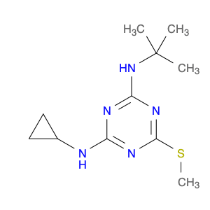2-(tert-Butylamino)-4-(cyclopropylamino)-6-(methylthio)-1,3,5-triazine