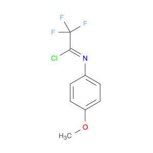 2,2,2-Trifluoro-N-(4-methoxyphenyl)acetimidoyl chloride