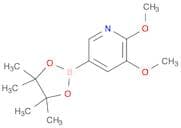 2,3-dimethoxy-5-(4,4,5,5-tetramethyl-1,3,2-dioxaborolan-2-yl)pyridine