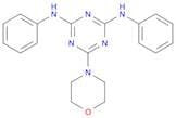 2,4-Dianilino-6-(4-morpholinyl)-1,3,5-triazine
