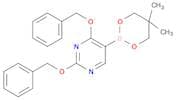 2,4-Bis(benzyloxy)-5-(5,5-dimethyl-1,3,2-dioxaborinan-2-yl)pyrimidine