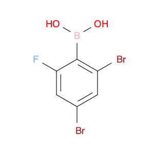 2,4-Dibromo-6-fluorophenylboronic acid