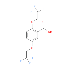 2,5-Bis(2,2,2-trifluoroethoxy)benzoic acid