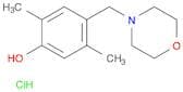 2,5-Dimethyl-4-(4-morpholinylmethyl)phenol hydrochloride hydrate
