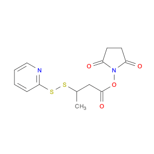 2,5-dioxopyrrolidin-1-yl 3-(pyridin-2-yldisulfanyl)butanoate