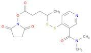 2,5-Dioxopyrrolidin-1-yl 4-((3-(dimethylcarbamoyl)pyridin-4-yl)disulfanyl)pentanoate