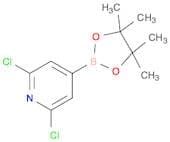 2,6-dichloro-4-(4,4,5,5-tetramethyl-1,3,2-dioxaborolan-2-yl)pyridine