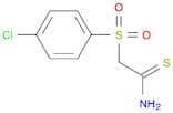 2-(4-chlorobenzenesulfonyl)ethanethioamide