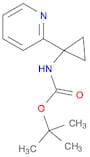 tert-Butyl (1-(pyridin-2-yl)cyclopropyl)carbamate