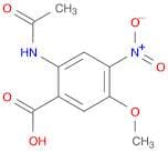 2-Acetamido-5-methoxy-4-nitrobenzoic acid