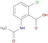 2-chloro-6-acetamidobenzoic acid