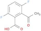 2-Acetyl-3,6-difluorobenzoic acid
