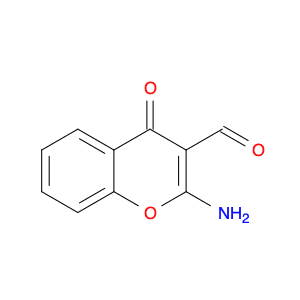 2-Amino-4-oxo-4H-chromene-3-carbaldehyde