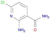 3-​Pyridinecarboxamide, 2-​amino-​6-​chloro-