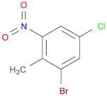 1-Bromo-5-chloro-2-methyl-3-nitrobenzene