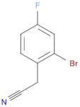 2-Bromo-4-fluorophenylacetonitrile