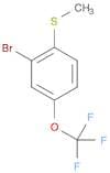 2-Bromo-1-(methylthio)-4-(trifluoromethoxy)benzene