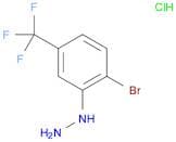 2-Bromo-5-(trifluoromethyl)phenylhydrazine, HCl