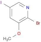 2-Bromo-5-iodo-3-methoxypyridine