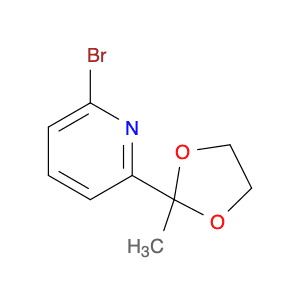 2-Bromo-6-(2-methyl-1,3-dioxolan-2-yl)pyridine