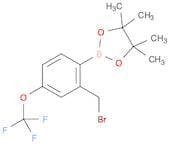 2-Bromomethyl-4-trifluoromethoxyphenylboronic acid, pinacol ester