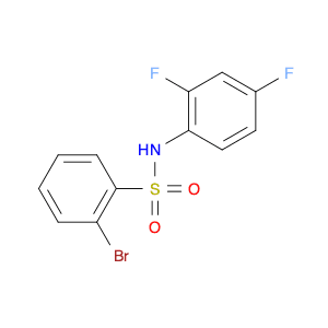 2-Bromo-N-(2,4-difluorophenyl)benzenesulfonamide