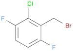 2-(Bromomethyl)-3-chloro-1,4-difluorobenzene