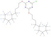 2-Chloro-4,6-bis[3-(perfluorohexyl)propyloxy]-1,3,5-triazine