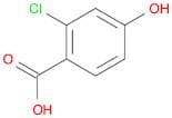 Benzoic acid, 2-​chloro-​4-​hydroxy-