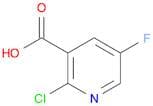 2-Chloro-5-fluoronicotinic acid