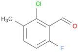 2-Chloro-6-fluoro-3-methylbenzaldehyde