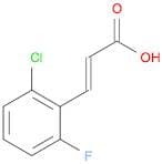 3-(2-Chloro-6-fluorophenyl)acrylic acid