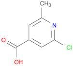 2-Chloro-6-methylisonicotinic acid