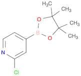 2-Chloro-4-(4,4,5,5-tetramethyl-1,3,2-dioxaborolan-2-yl)pyridine