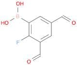 2-Fluoro-3,5-diformylphenylboronic acid