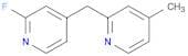 2-Fluoro-4-((4-methylpyridin-2-yl)methyl)pyridine