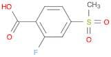 2-Fluoro-4-(methylsulfonyl)benzoic acid