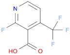 2-Fluoro-4-(trifluoromethyl)pyridine-3-carboxylic acid