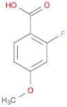 2-Fluoro-4-methoxybenzoic acid