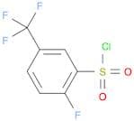 2-Fluoro-5-(trifluoromethyl)benzene-1-sulfonyl chloride