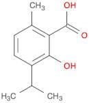 2-Hydroxy-3-isopropyl-6-methylbenzoic acid