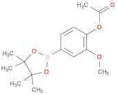 4-Acetoxy-3-methoxyphenylboronic acid, pinacol ester